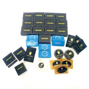 Vintage Caesars Palace Hotel Soap Toiletries Lot Bath Crystals Shoe Polish